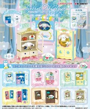  BOX Set Re-Ment Sanrio Cinnamoroll Secret Closet 6-Piece Full Complete Set NEW