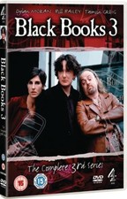Image of Black Books - Series 3 - Sealed NEW DVD - Bill Bailey