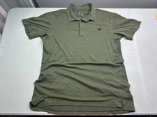 Arcteryx Captive Short Sleeve Golf Polo Shirt Outdoor Mens Size L Olive Green