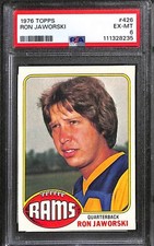 1976 TOPPS #426 RON JAWORSKI PSA 6 EX-MT 111328235 