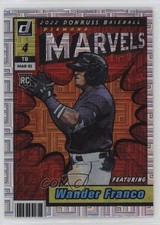 2022 Panini Donruss Marvels Vector Wander Franco #M-8 0l7n