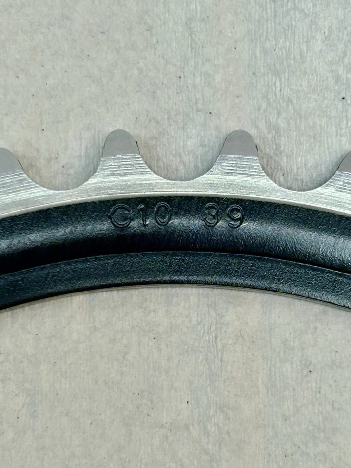 Anillo de cadena Campy Fc-vl239. Veloce de 10 velocidades diente 135 mm x 39 NOS Foto 3 de 4