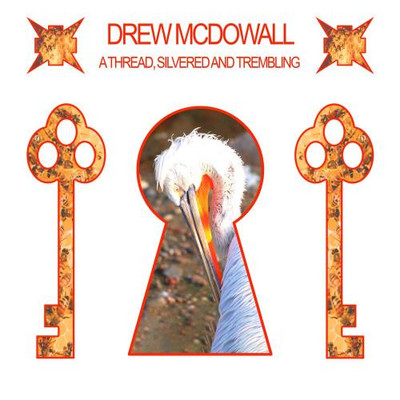 DREW MCDOWALL: A THREAD SILVERED AND TREMBLING (CLEAR RED ) - LP vinyl