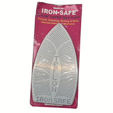 Vintage Iron Safe Shoe Non-Stick Teflon Sole Plate Cover Made in USA