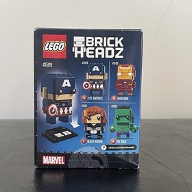 LEGO BRICKHEADZ 41589 Captain America - New & Sealed In Box