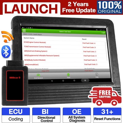 LAUNCH X431 SCANPAD All Systems Diagnostics  Scanner ECU IMMO TPMS ABS Reset 
