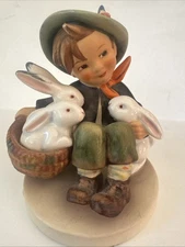 Vintage West Germany  Hummel "Playmates" Rare Figure #58 EXCELLENT CONDITION