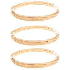 3 Sets Bamboo Strips Durable Crafting Supplies for DIY Basket Weaving