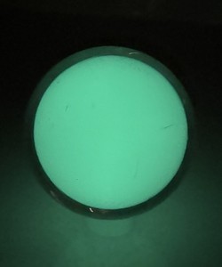 DSJUGGLING Fushigi Magic Gravity Ball Glow In The Dark Glowing Green 