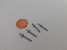 Timpo Weapons/Accessories X4 Roman Swords Original Old Shop Stock