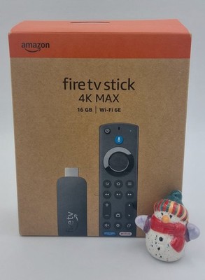 Amazon Fire TV Stick 4K MAX 16GB Ultra HD Wi-Fi 6E Dolby Atmos/Vision OVP NEU