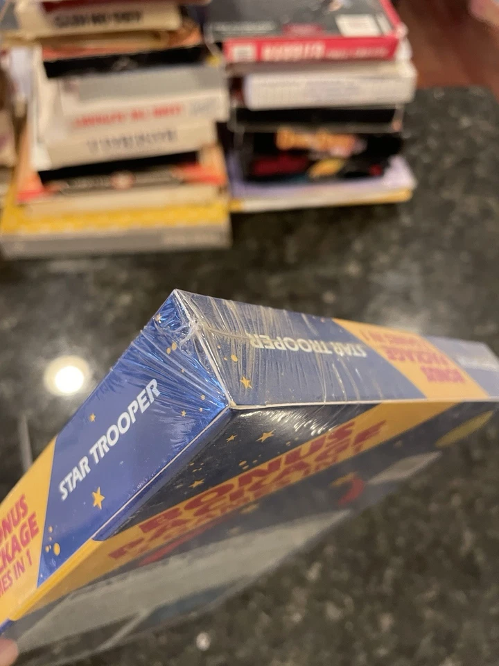 SEALED Commodore 64 - Star Trooper & Penetrator - 2 Games In 1 by Spinnaker  New - Image 3 of 4