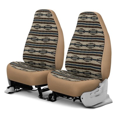 For GMC G15 78 Dash Designs Southwest Sierra 1st Row Tan Custom Seat Covers