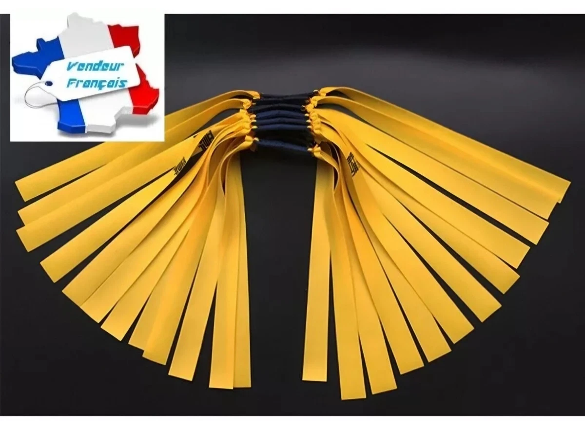 Élastique Pour Lance-pierre Maison – 5x5 Mm – Très Résistant – 4 Mètres