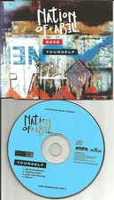 NATION OF ABEL Rare 4TRK SAMPLER Europe Made PROMO DJ CD single USA Seller 1994