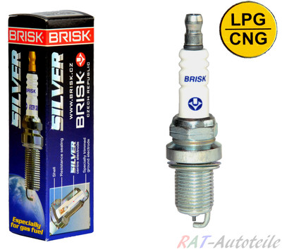 1 x BRISK DR15YS-9 SILVER Zündkerze Flüssiggas Autogas LPG CNG by RAT