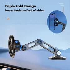 360° Strong Magnetic Car Phone Holder Mount For Magsafe iPhone 15 14 13 Pro Max