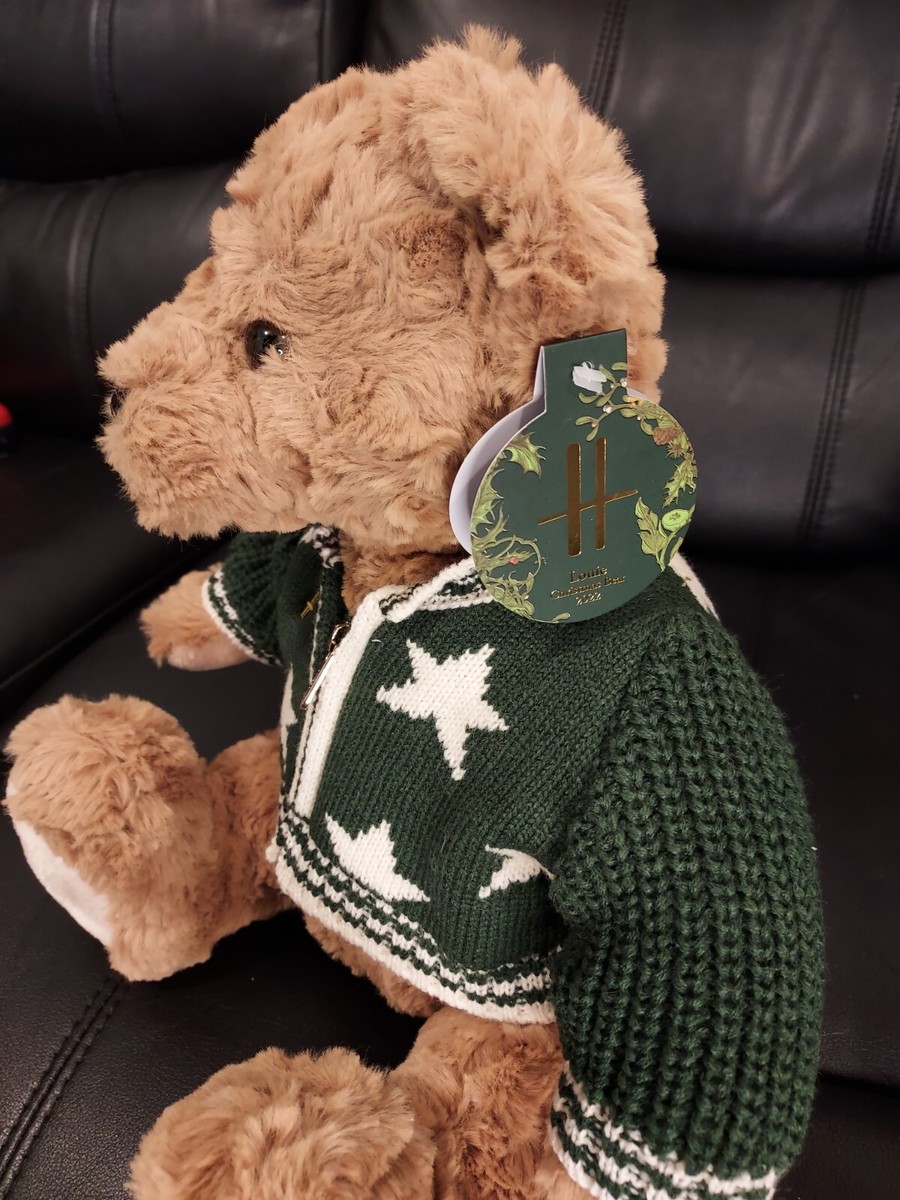 Harrods 2022 Annual Christmas Bear Louie 32cm for sale online