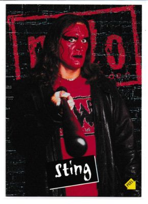 Sting 1998 Topps WCW/nWo Stickers Card # S4 WWE WWF AEW | eBay