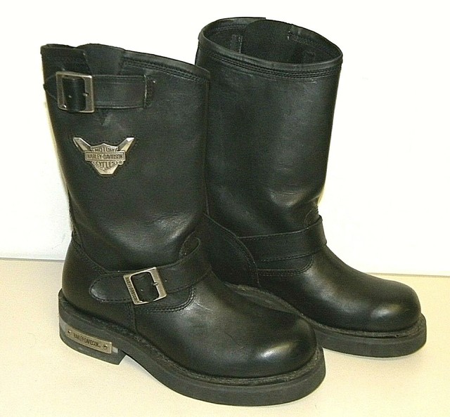 harley davidson pull on boots