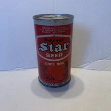 DUBUQUE STAR  STRAIGHT STEEL OLD BEER CAN 