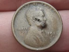 1922 D Lincoln Cent Wheat Penny- Denver, About Good Details, Chocolate Brown