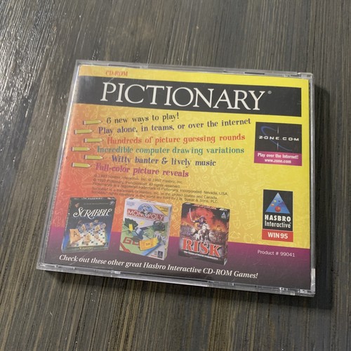Pictionary PC CD ROM Windows 95 B472 - Picture 2 of 3