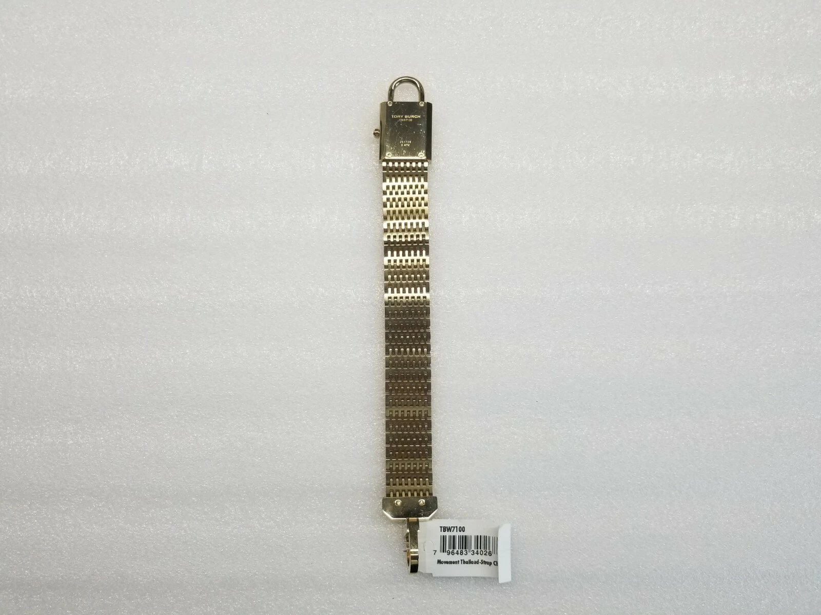 OROLOGIO DONNA TORY BURCH SURREY QUADRANTE AVORIO COLOR ORO ST.STEEL TBW7100