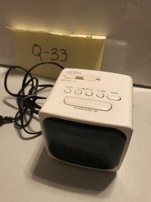 Sony Dream Machine Cube Digital Clock Radio Model No ICF-C122