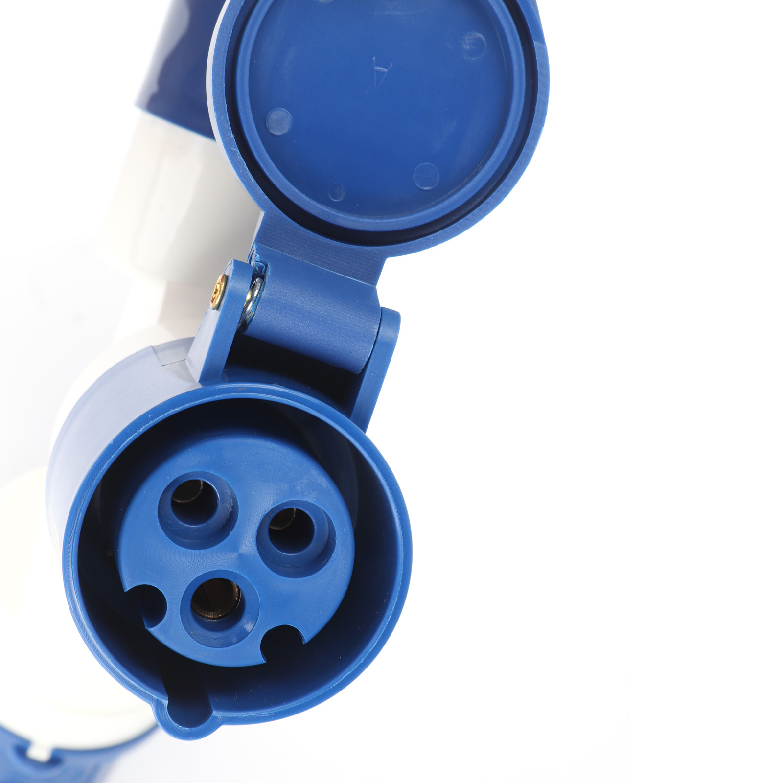 2 Way Splitter 16A Electric Mains Hook Up Lead Adaptor Caravans