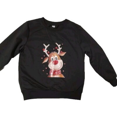 SALE . Weihnachten / Kinder Rudolph das Rentier Longsleeve