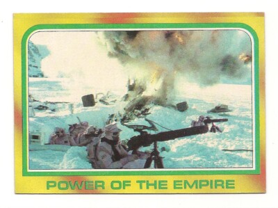STAR WARS EMPIRE STRIKES BACK SERIES 3 CARD #295 ''POWER OF THE EMPIRE''