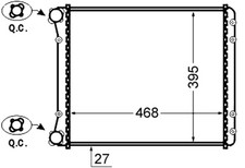 Radiateur Audi A2