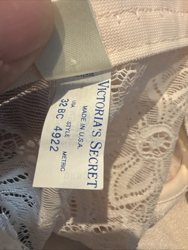 Vintage Victoria Secret 32 BC Style 4922 Korsett Bustier - Bild 8 von 8