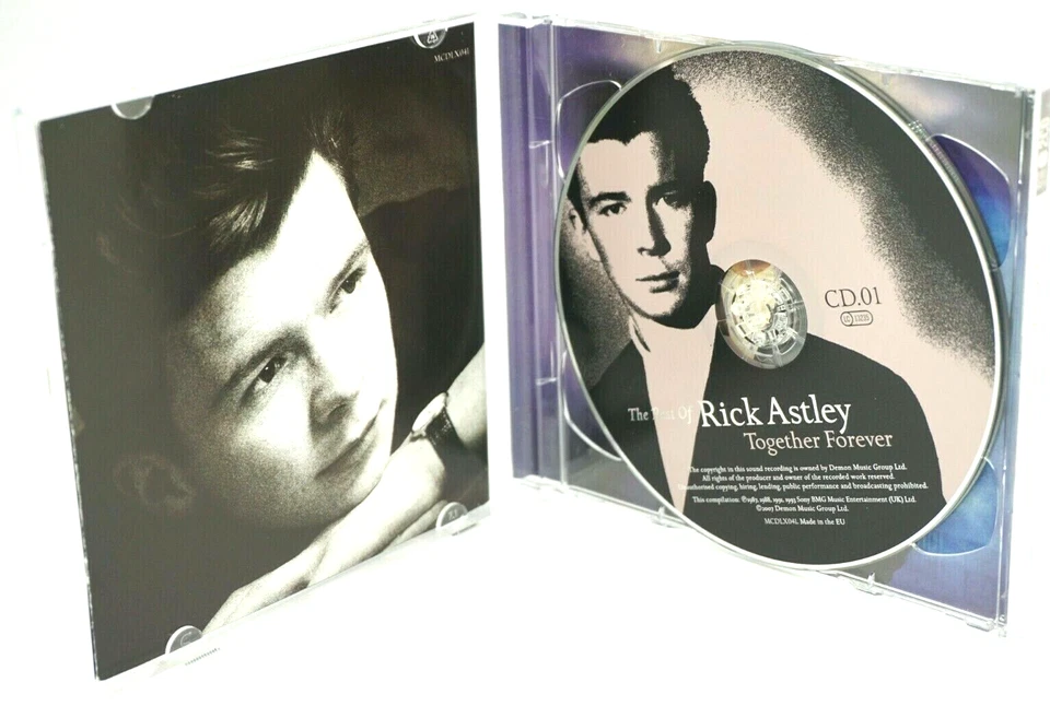 Rick Astley : Together Forever (Best Of) 2CD Album (DELUXE EDITION) c/w Slipcase - Image 4 of 4
