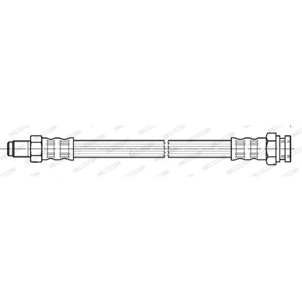 Ferodo Bremsschlauch FüR VW Polo 6R 6C 1.2 TSI 1.0 1.4 TDI 6R_ 6R1 6C1 1.6-image