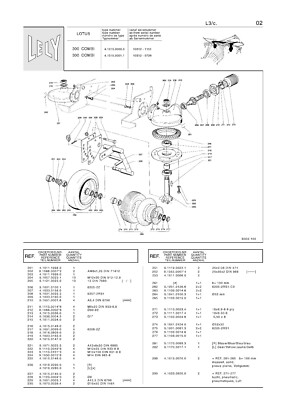 Service PARTS Manual Fits LeLy Rake LOTUS 300 COMBI | eBay