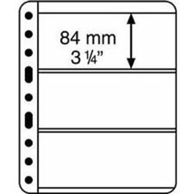 LEUCHTTURM Vario Hüllen 3 C - Pack = 5 Hüllen