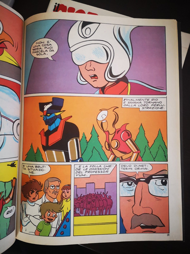 Rivista Mazinga Z supplemento Marzo 1980 - Foto 3 di 5
