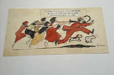 BERT WHITMAN PAINTING ILLUSTRATION DRAWING PORTRAIT FAMOUS LISTED RARE 1920'S