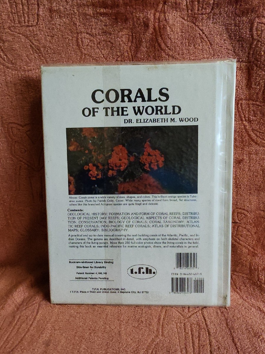 CORALS OF THE WORLD By Elizabeth Wood - Hardcover CORALS OF THE WORLD By Elizabeth Wood - Hardcover