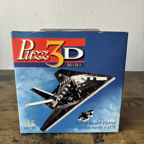 Rare F-117A Stealth Fighter 45 Piece Puzz 3D Puzzle By Wrebbit Vintage 1999 NEW - Picture 5 of 11