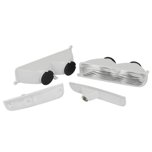 Clear Front Corner + Bumper Signal Lights 4PCS For 1997-2001 Jeep Cherokee XJ - Picture 3 of 7