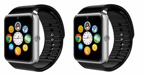 smart watch gt08 silver
