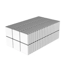 1/4 x 1/4 x 1/16 Inch Neodymium Rare Earth Block Magnets N52 (120 Pack)