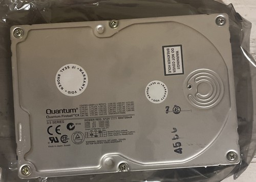 Western Digital 60GB 7200 RPM 3.5" Internal EIDE HARD DRIVE WD600BBRTL - Picture 2 of 4