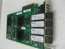 Qlogic QLE2464 PX2610401-11 B 4GB Quad Port FC PCIe Host Bus Adapter