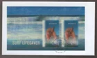 2007 Australia Surf Lifesaving LENTICULAR Moving Mini Sheet Stamp FDC