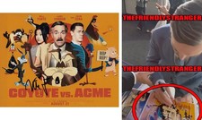 Will Forte signed "COYOTE vs ACME" 8x10 Photo EXACT PROOF b Kevin Avery COA