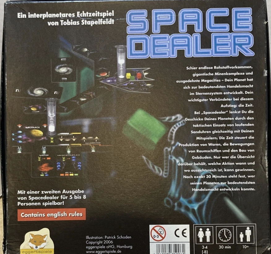 Space Dealer German Board Game Complete - English Rules - Image 3 of 3